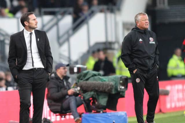 Derby County manager Frank Lampard believes Sheffield United are "at the top for a reason."