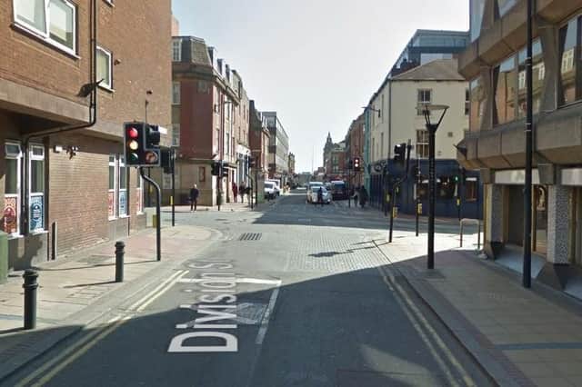 A man was assaulted in Division Street in Sheffield city centre on Saturday night