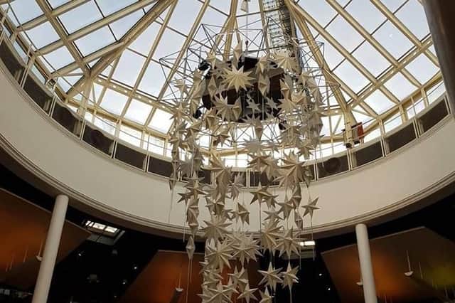 Christmas decorations at Meadowhall - Credit: Martin Poole