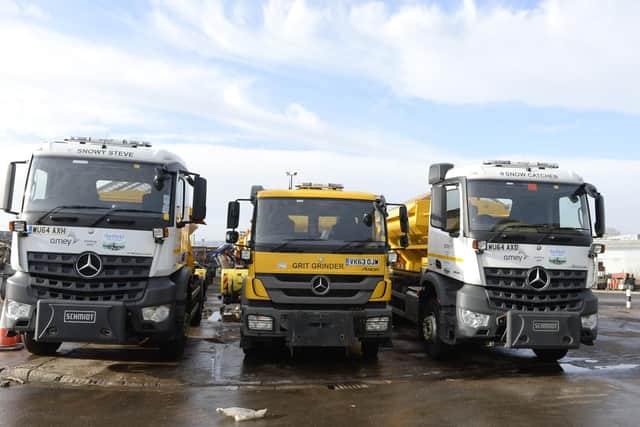 Sheffield Council has 19 gritters.