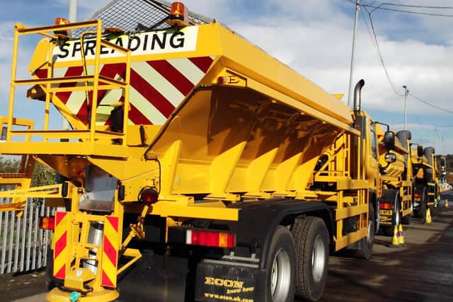 Gritters may take to the streets of Sheffield for the first time this weekend.