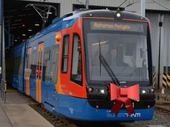 The UK's first tram train services, running between Sheffield and Rotherham, are to be launched today