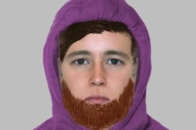 A new police E-fit is to be created after this one was mocked online