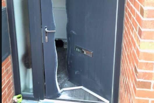 Arrests were made after police raids on the Manor estate in Sheffield