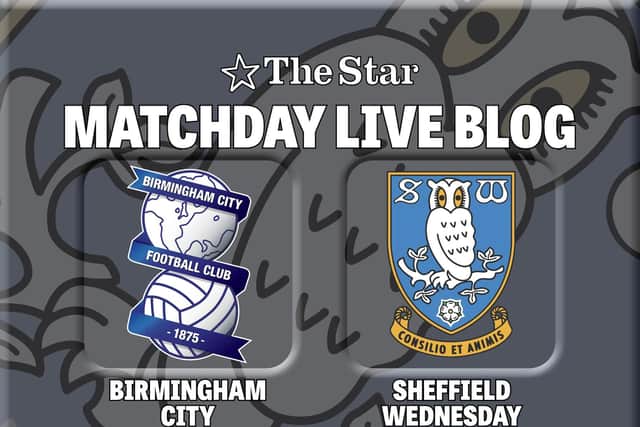 Birmingham City v Sheffield Wednesday