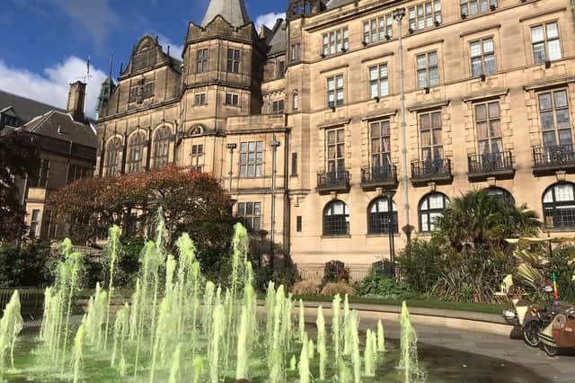 Water fountain in Sheffield - Credit: @sihoughton