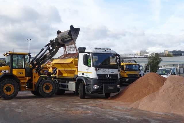 Gritters will take to the streets of Sheffield tonight.