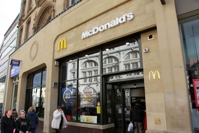 McDonald's in Sheffield city centre