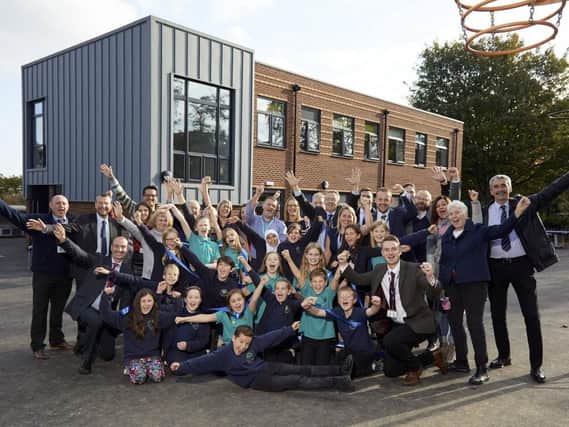 Grand opening of the new extension at Totley School. Pictures: Dean Atkins