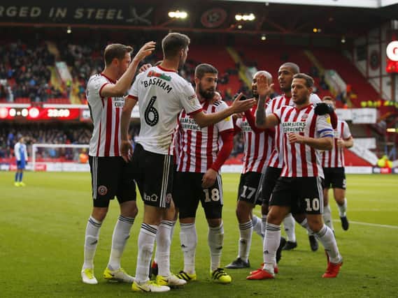Sheffield United are two points clear at the top of the Championship table: Simon Bellis/Sportimage