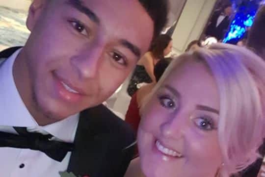 Keira Hayden, pictured with Jesse Lingard.