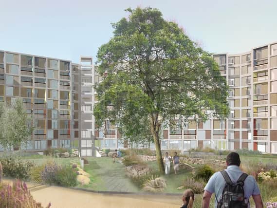 An artists' impression of how phase two of the Park Hill development will look (photo submitted).