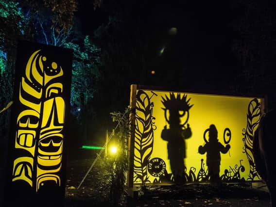 Shadow puppets put on a display. Pictures: Dean Atkins