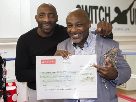 Johnny Nelson and Herol Graham