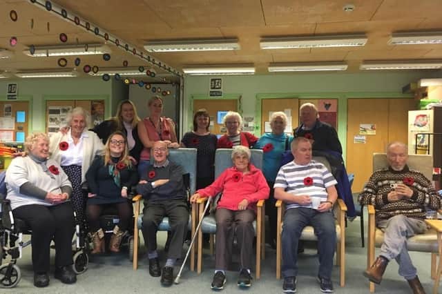 Members of the Age UK Wellbeing Centre