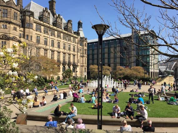 Sheffield reached 32.1C on Thursday.