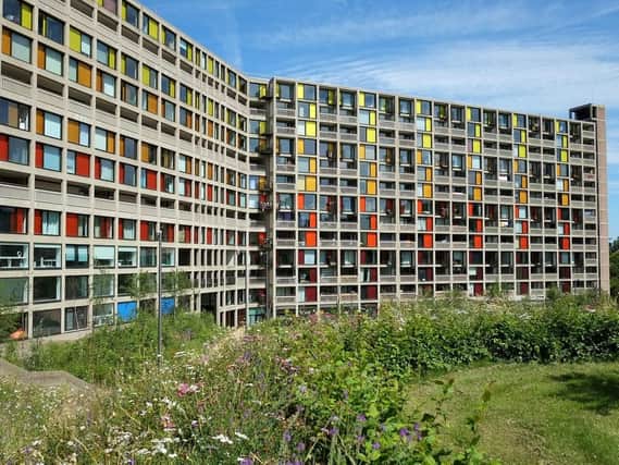 Park Hill flats in Sheffield (pic: Soreen D [CC BY 2.0] via Flickr)