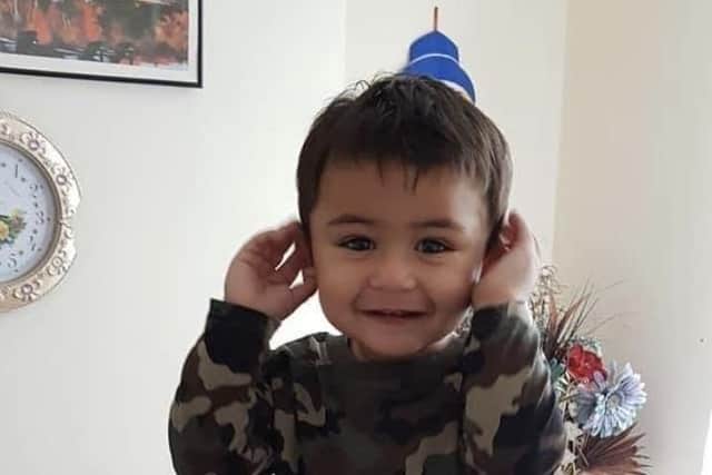 Speaking about the death of Usman Adnan Jarral, aged one, a relative said 'we've lost an angel'