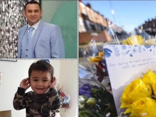 Adnan Ashraf Jarral, aged 35, and his one-year-old son, Usman Adnan Jarral, who were among four people killed in a crash on Main Road in Darnall