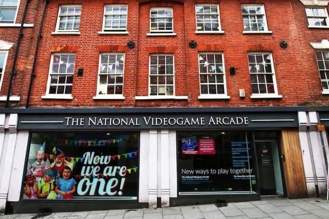 The National Videogame Arcade in Nottingham.