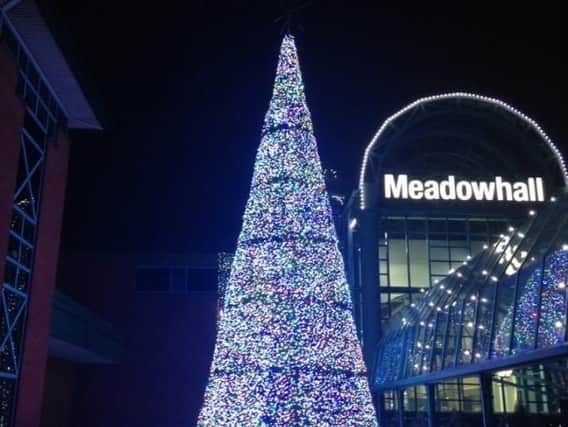 Meadowhall Christmas Tree.