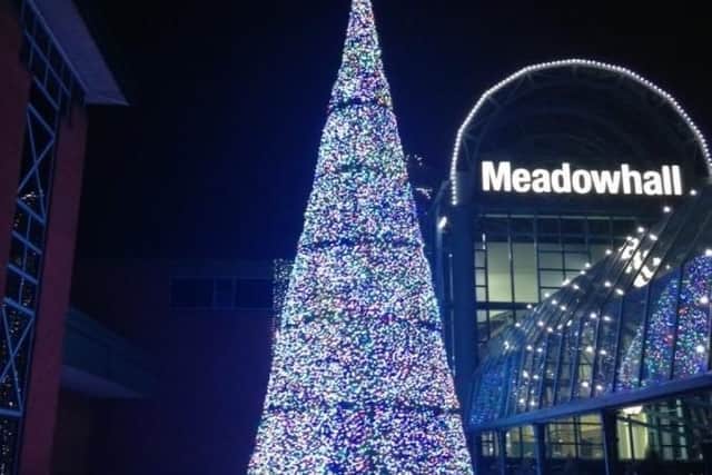 Meadowhall Christmas Tree.