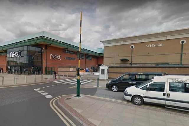 A boy was stabbed outside Meadowhall last night