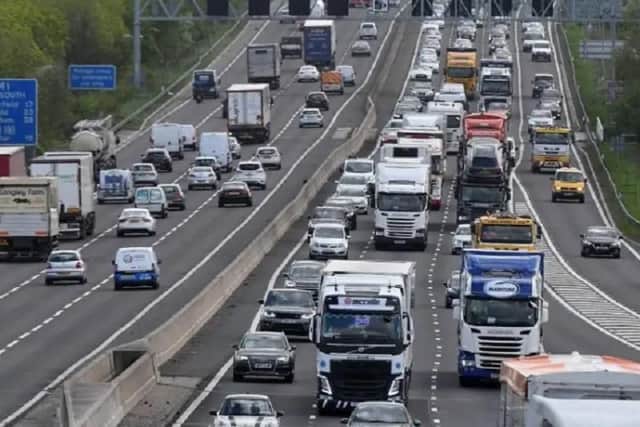 A new speed limit has been introduced on a stretch of the motorway.