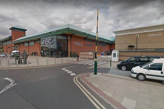 The taxi rank near the Next store where the incident happened. Picture: Google.