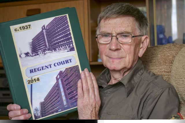 Stuart Cooke has written a book about the the history of Regent Court in Hillsborough. Picture Scott Merrylees