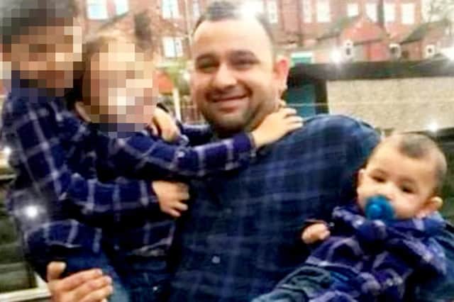 **PICTURES PROVIDED BY THE UNCLE OF ADNAN ASHRAF JARRAL**

Adnan Ashraf Jarral, 35, and his one year old son Usman Adnan Jarral who died in the Sheffield car crash - SWNS
