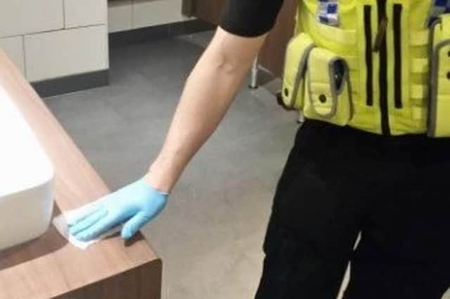 Police officers are carrying out 'drug swipes' to identify pubs where cocaine is being used
