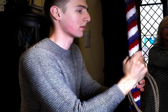Bellringers at Sheffield Cathedral: Joe Waters