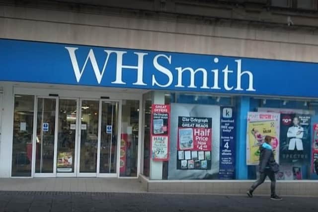 WHSmith on Fargate before the scaffolding went up. Picture: Google