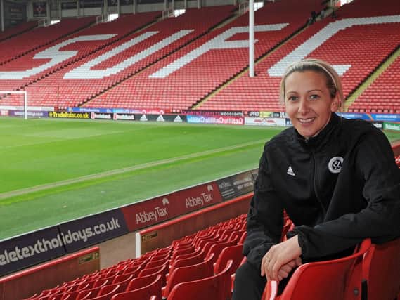 Carla Ward, manager of Sheffield United Women