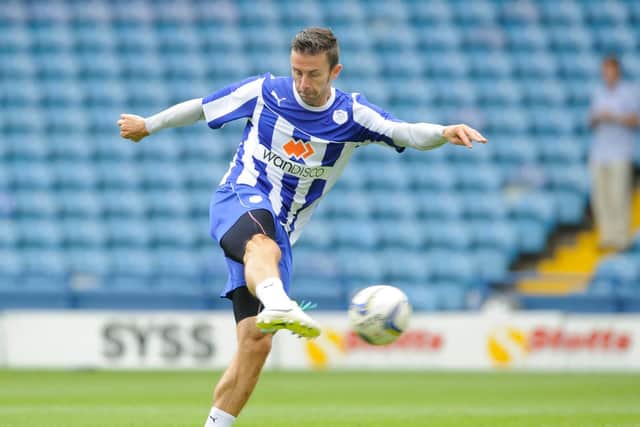 Sheffield Wednesday Open Training Session New Home Kit Launch at Hillsborough.....David Prutton