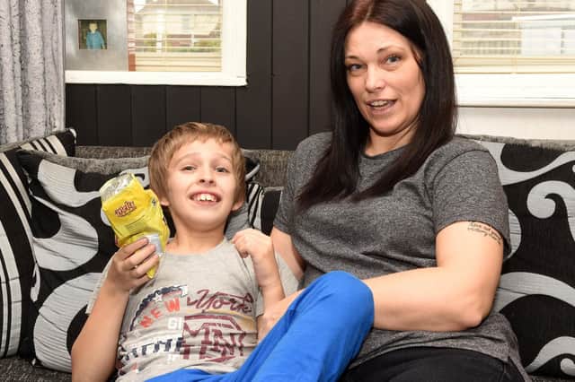 Michelle Wilkinson is fundraising for a sensory room for her son Zachary.