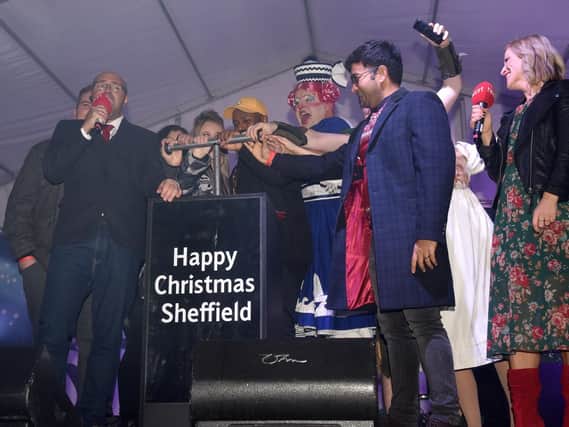 The Sheffield Christmas Light Switch On.
