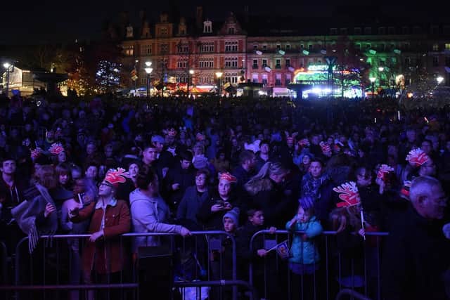 The Sheffield Christmas Light Switch On.