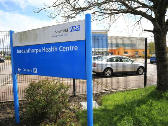 Jordanthorpe Health Centre.