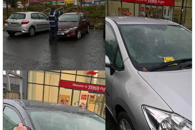 Police issued 13 parking tickets in Burngreave. Picture: Sheffield North East NHP.