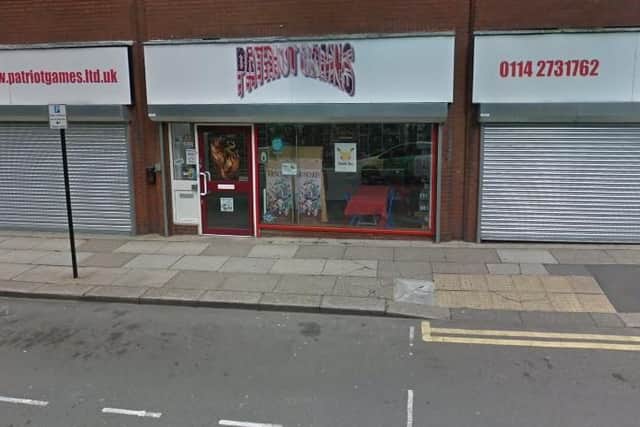 Patriot Games, on Union Street, in Sheffield city centre (pic: Google)