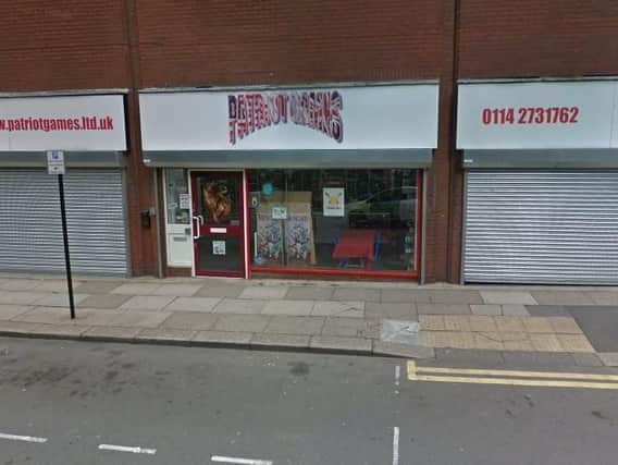 Patriot Games, on Union Street, in Sheffield city centre (pic: Google)