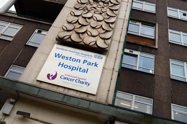 Weston Park Hospital. Picture: Marie Caley