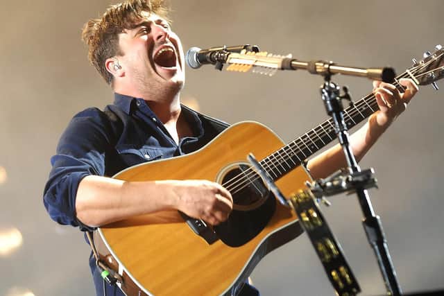 Marcus Mumford of Mumford and Sons.