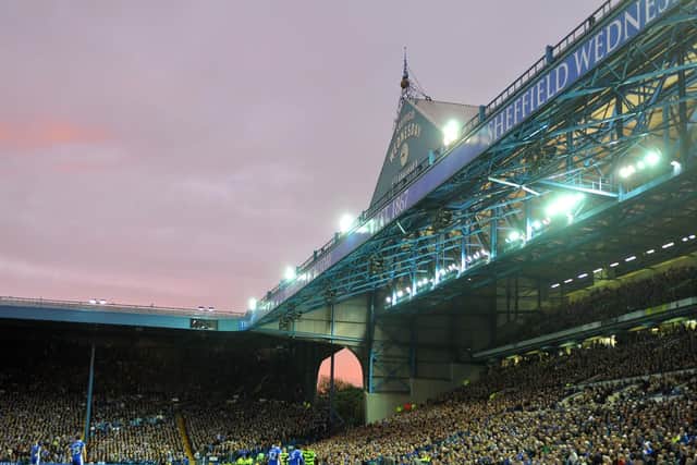 Sheffield Wednesday's Hillsborough Stadium.