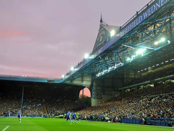 Sheffield Wednesday's Hillsborough Stadium.