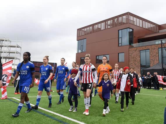 Sheffield United Women beat Leicester City Ladies at the Olympic Legacy Park.