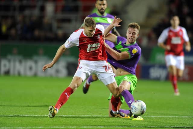 Rotherham United striker Michael Smith has faced Jack O'Connell before