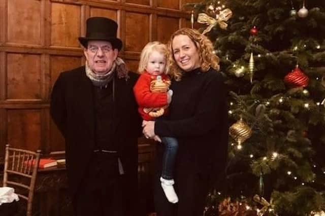 Michelle and the family visited Cannon Hall Museum to watch their festive panto